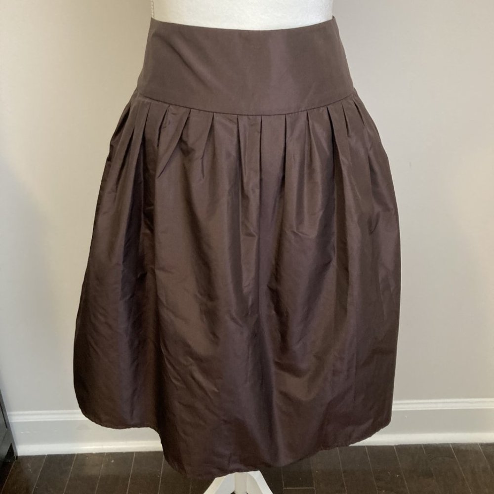 CALVIN KLEIN Silk Taffeta Skirt, size 12